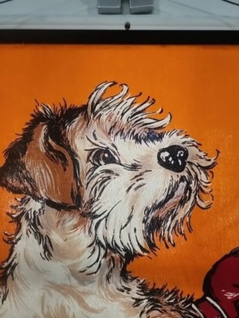 Boxer Dog Boxing Hanging Flag Wall Decor Panel Time By Wesco Reltex 28 X 20